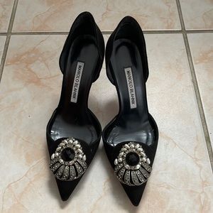 Manolo Blahnik Black Heels